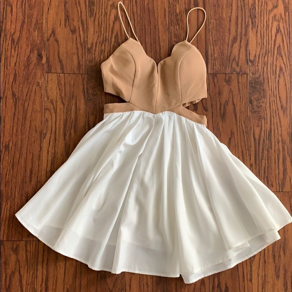 NWT Angel Biba cutout mini dress. Size 10
